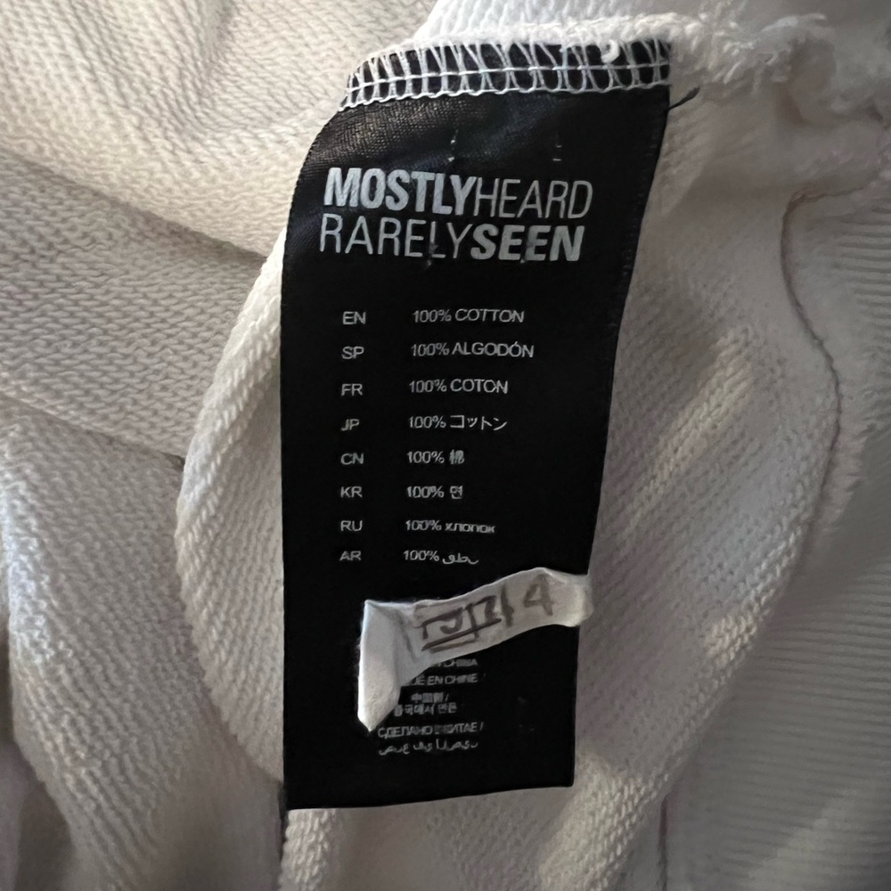 Mostly Heard Rarely Seen Sneaker graphic hoodie XXL - Picture 11 of 12